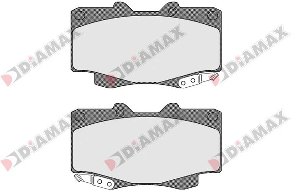 Kit de plaquettes de frein, frein à disque DIAMAX N09591