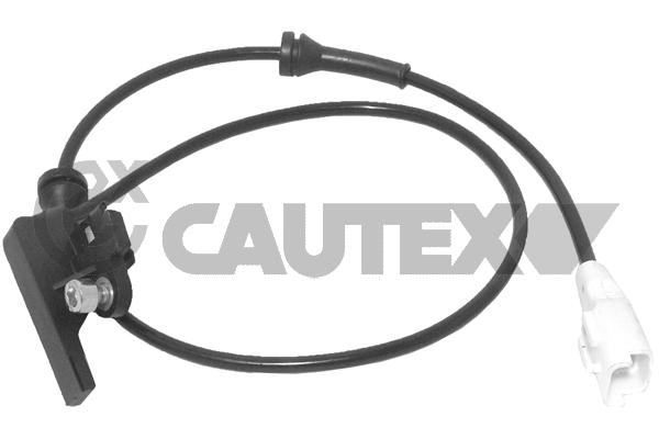 Capteur, vitesse de roue CAUTEX 755219
