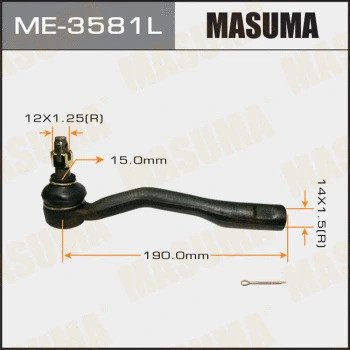Rotule de barre de connexion MASUMA ME-3581L
