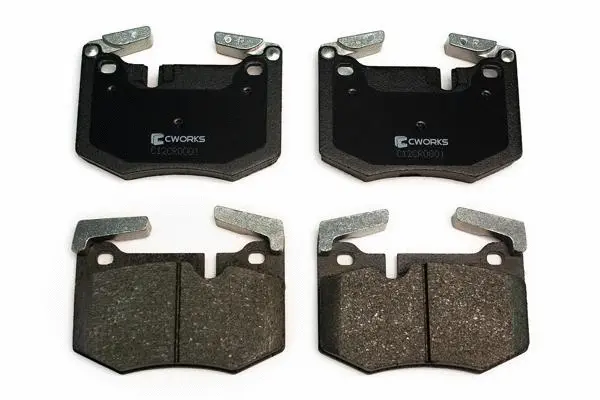 Kit de plaquettes de frein, frein à disque CWORKS C12CR0001