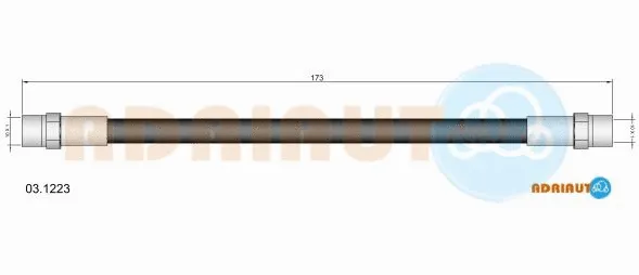 Flexible de frein ADRIAUTO 03.1223