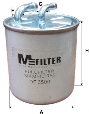 Filtre à carburant MFILTER DF 3500