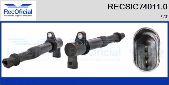 Bobine d'allumage RECOFICIAL RECSIC74011.0