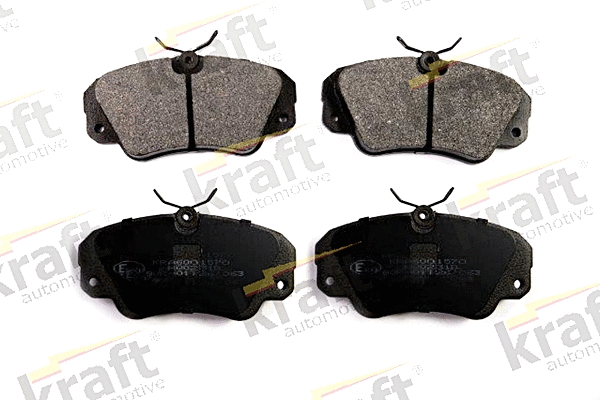 Kit de plaquettes de frein, frein à disque KRAFT AUTOMOTIVE 6001570