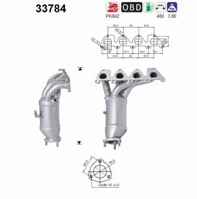 Catalyseur AS 33784
