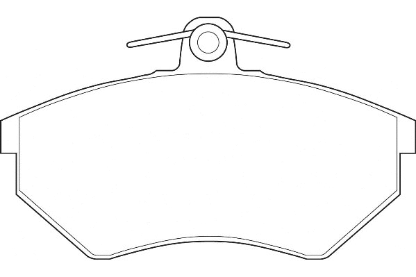 Kit de plaquettes de frein, frein à disque Omnicraft 2134938