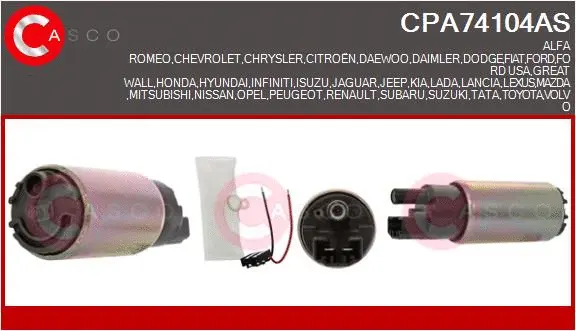 Pompe à carburant CASCO CPA74104AS