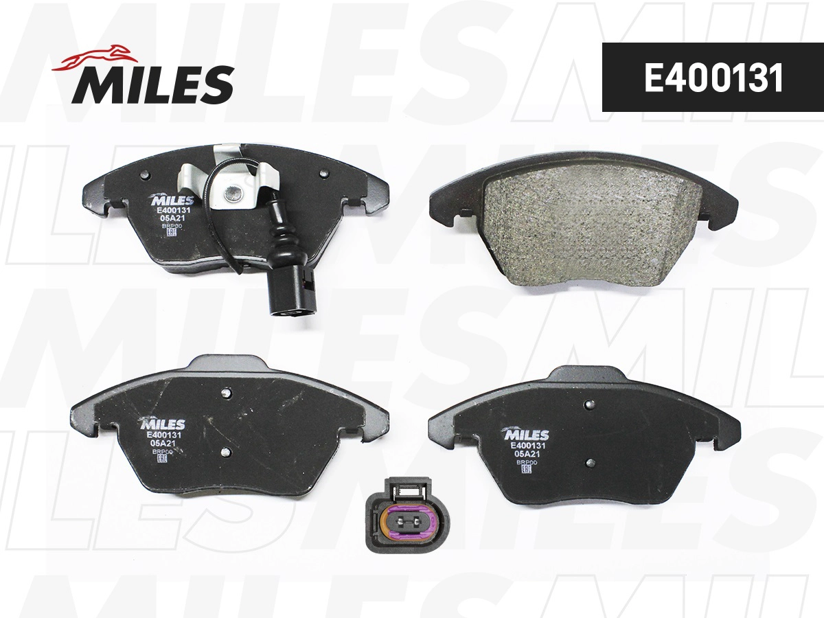 Kit de plaquettes de frein, frein à disque MILES E400131