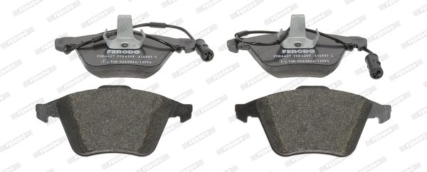 Kit de plaquettes de frein, frein à disque FERODO FDB4427