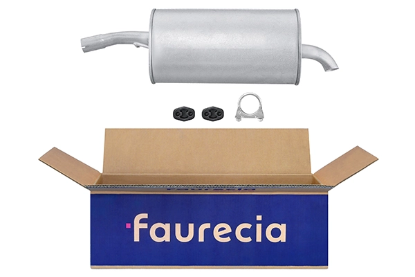 Silencieux arrière HELLA 8LD 366 030-151