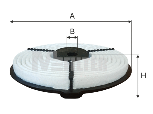 Filtre à air MFILTER A 8091
