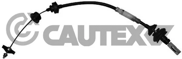 Tirette à câble, commande d'embrayage CAUTEX 760161