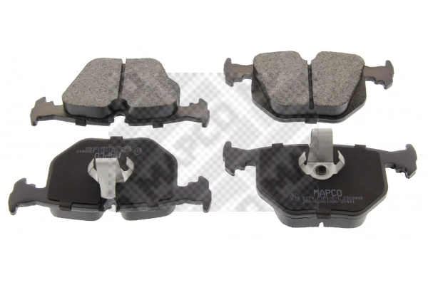 Kit de plaquettes de frein, frein à disque MAPCO 6774