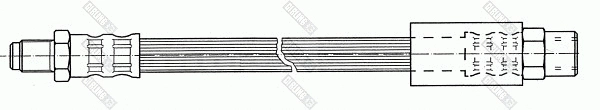Flexible de frein GIRLING 9002319
