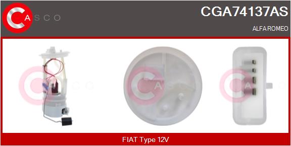unité d'alimentation de carburant CASCO CGA74137AS