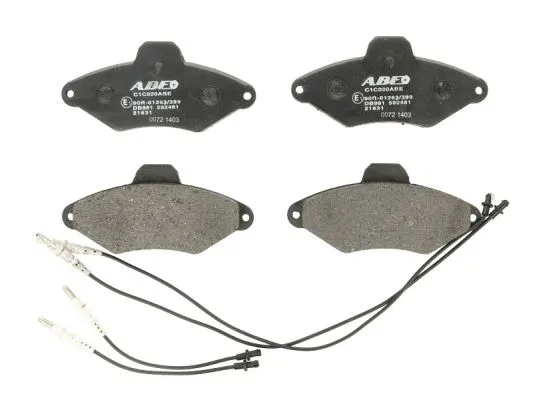 Kit de plaquettes de frein, frein à disque ABE C1C020ABE