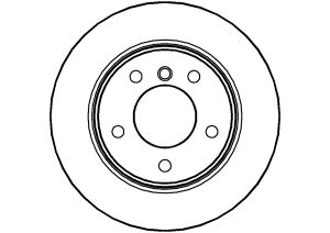Disque de frein ABTEX BD1249S