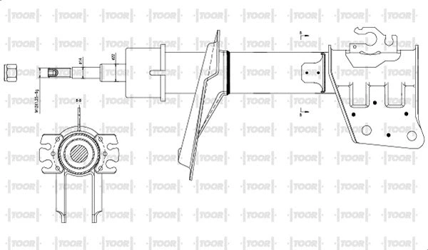 Amortisseur TOOR SG10440