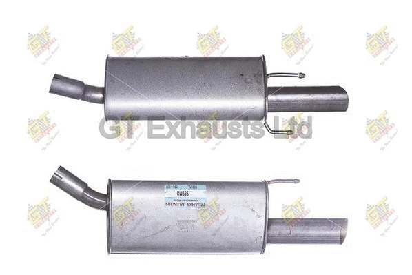 Silencieux arrière GT Exhausts GGM232