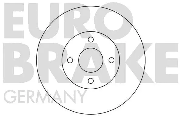 Disque de frein EUROBRAKE 5815202578