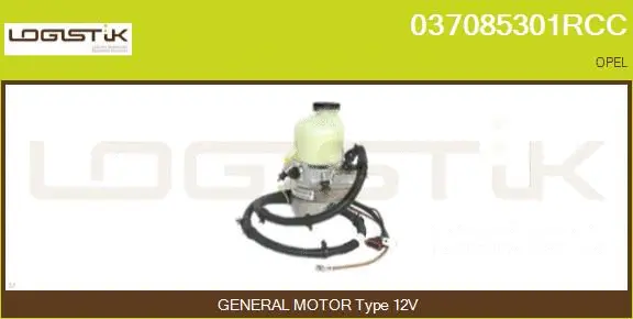 Pompe hydraulique, direction LGK 037085301RCC
