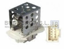 Résistance, pulseur d'air habitacle BUGOBROT 11-5526