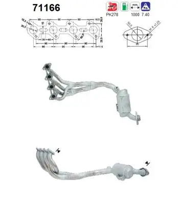 Catalyseur AS 71166