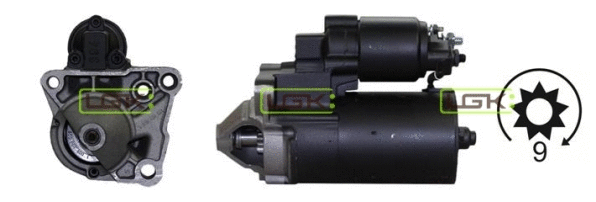 Démarreur LGK 331380