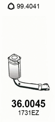 Catalyseur ASSO 36.0045