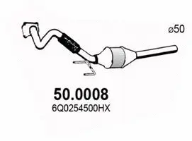 Catalyseur ASSO 50.0008