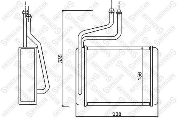 Système de chauffage STELLOX 10-35070-SX
