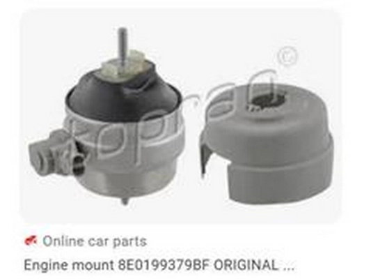 Support moteur ZPY 8E0199379BF