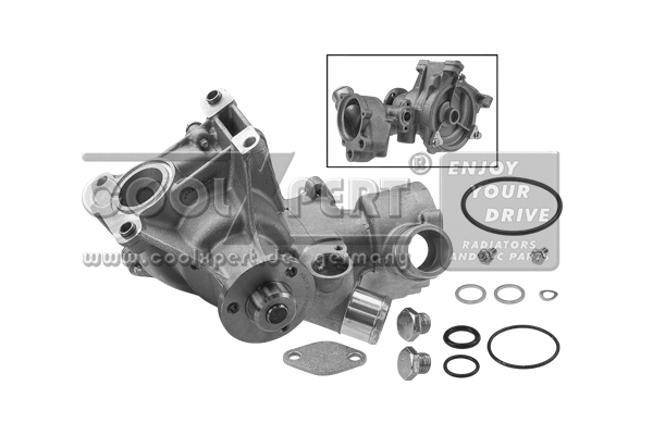 Pompe à eau, refroidissement du moteur BBR Automotive 001-60-02119