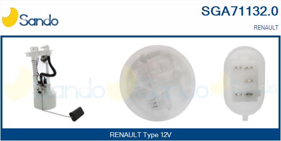 unité d'alimentation de carburant SANDO SGA71132.0