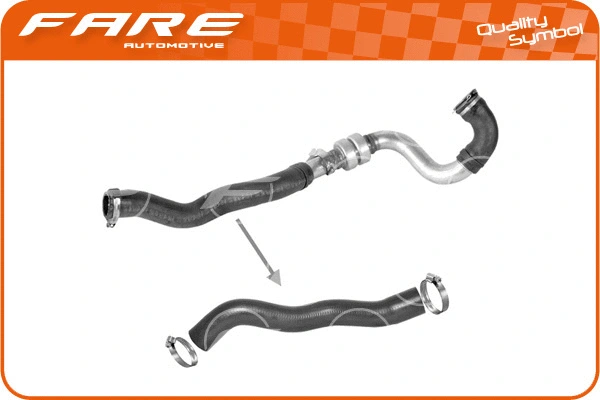 Gaine de suralimentation FARE SA 14976