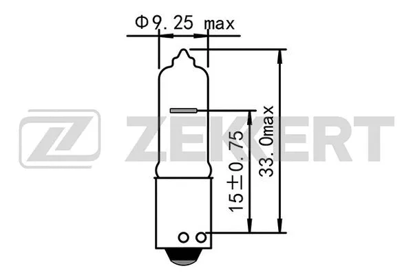 Ampoule, feu clignotant ZEKKERT LP-1174