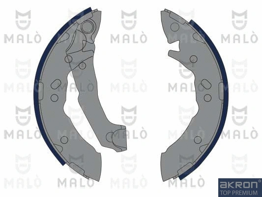 Jeu de mâchoires de frein AKRON-MALÒ 1390185