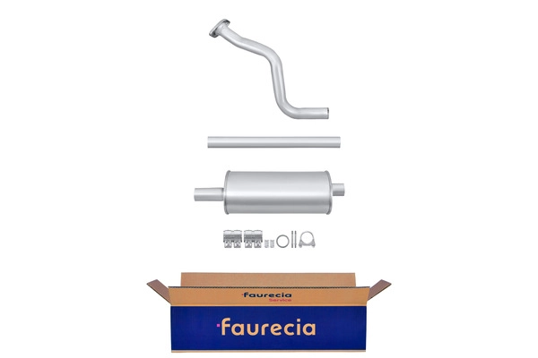 Silencieux avant Faurecia FS45396