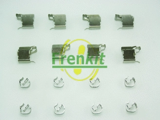 Kit d'accessoires, plaquette de frein à disque FRENKIT 901748