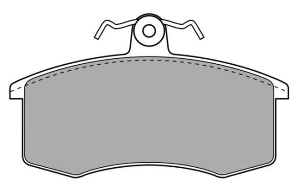 Kit de plaquettes de frein, frein à disque FREMAX FBP-0492