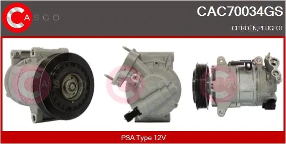 Compresseur, climatisation CASCO CAC70034GS