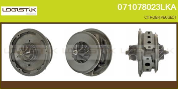 Groupe carter, turbocompresseur LGK 071078023LKA
