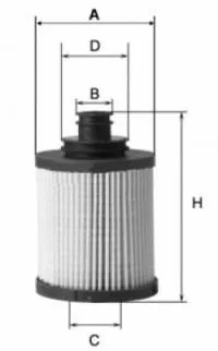 Filtre à huile UNIFLUX FILTERS XOE31