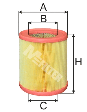 Filtre à air MFILTER A 547