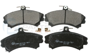 Kit de plaquettes de frein, frein à disque Professional Parts 51435670