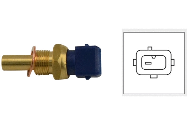 Sonde, température du liquide de refroidissement KAVO PARTS ECT-6507