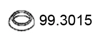 Bague d'étanchéité, tuyau d'échappement ASSO 99.3015