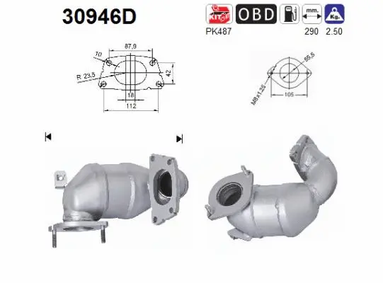 Catalyseur AS 30946D
