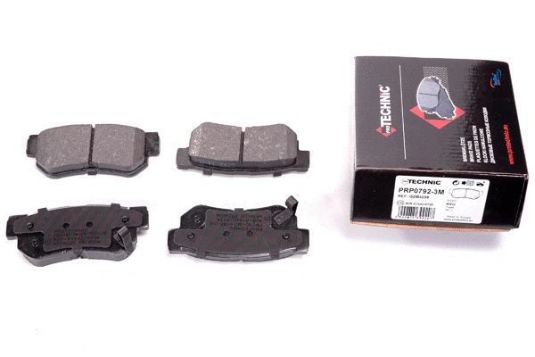 Kit de plaquettes de frein, frein à disque PROTECHNIC PRP0792-3M