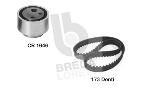 Kit de courroie crantée BREDA LORETT KCD0078